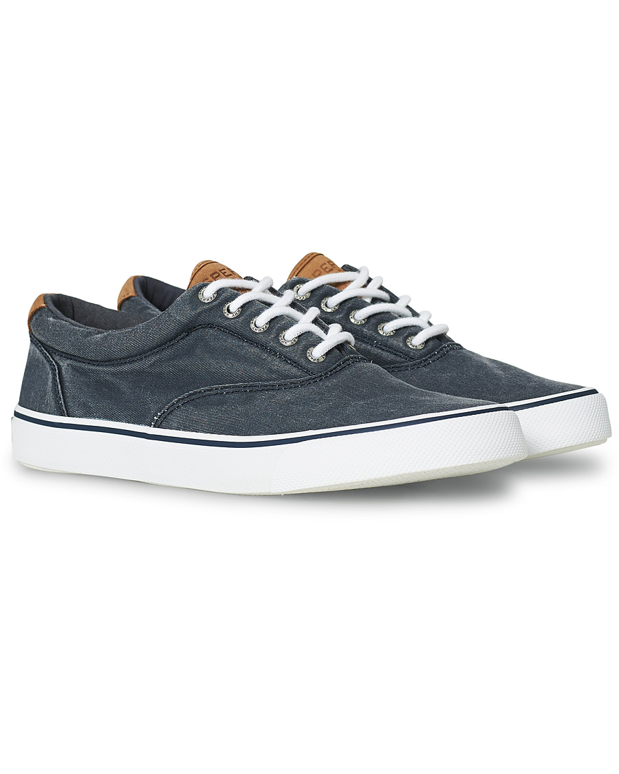 Men | Sperry Striper II Canvas Sneaker Dark Navy | Sperry | Striper II Canvas Sneaker Dark Navy