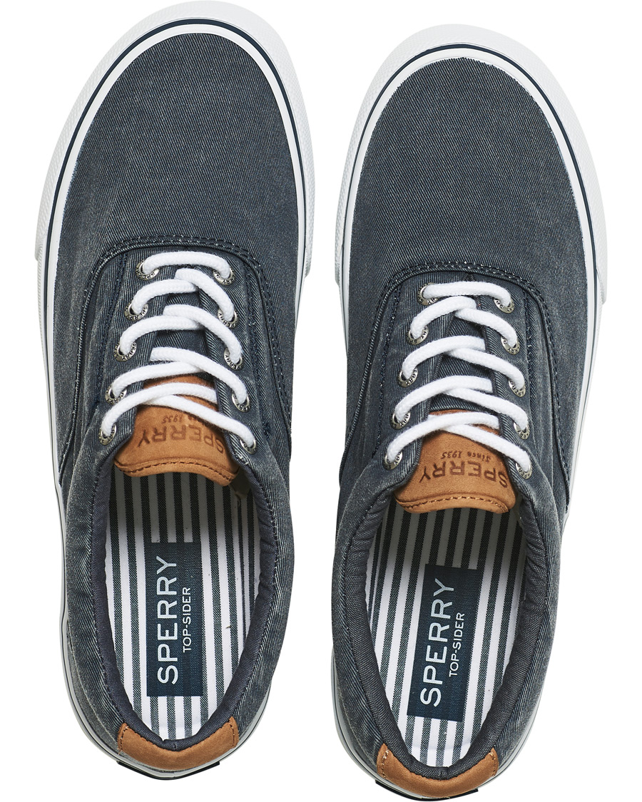 Men | Sperry Striper II Canvas Sneaker Dark Navy | Sperry | Striper II Canvas Sneaker Dark Navy
