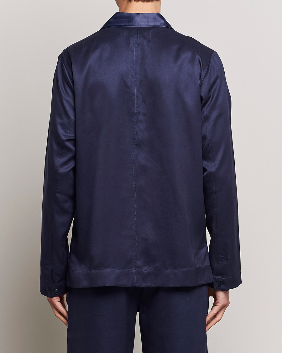 Men | Pyjamas & Robes | CDLP | Home Suit Long Sleeve Top Navy Blue