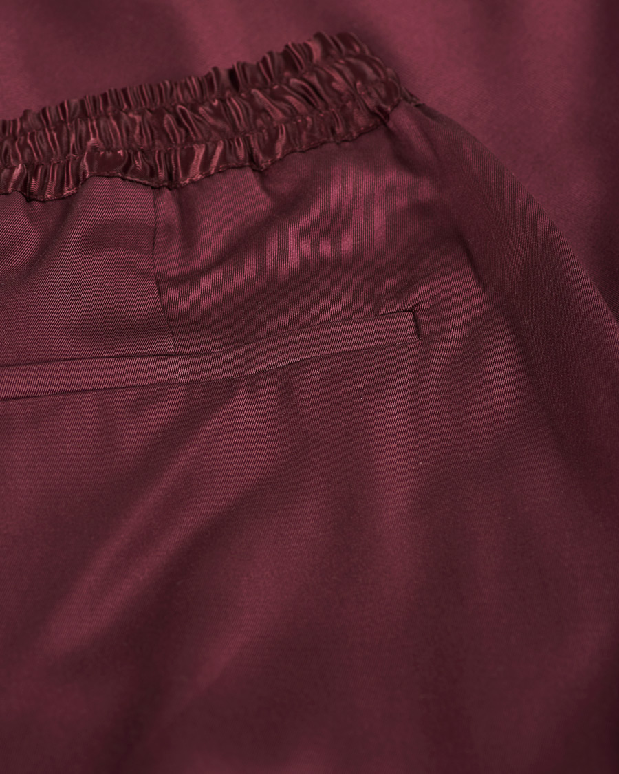 Men | Pyjamas & Robes | CDLP | Home Suit Long Bottom Burgundy