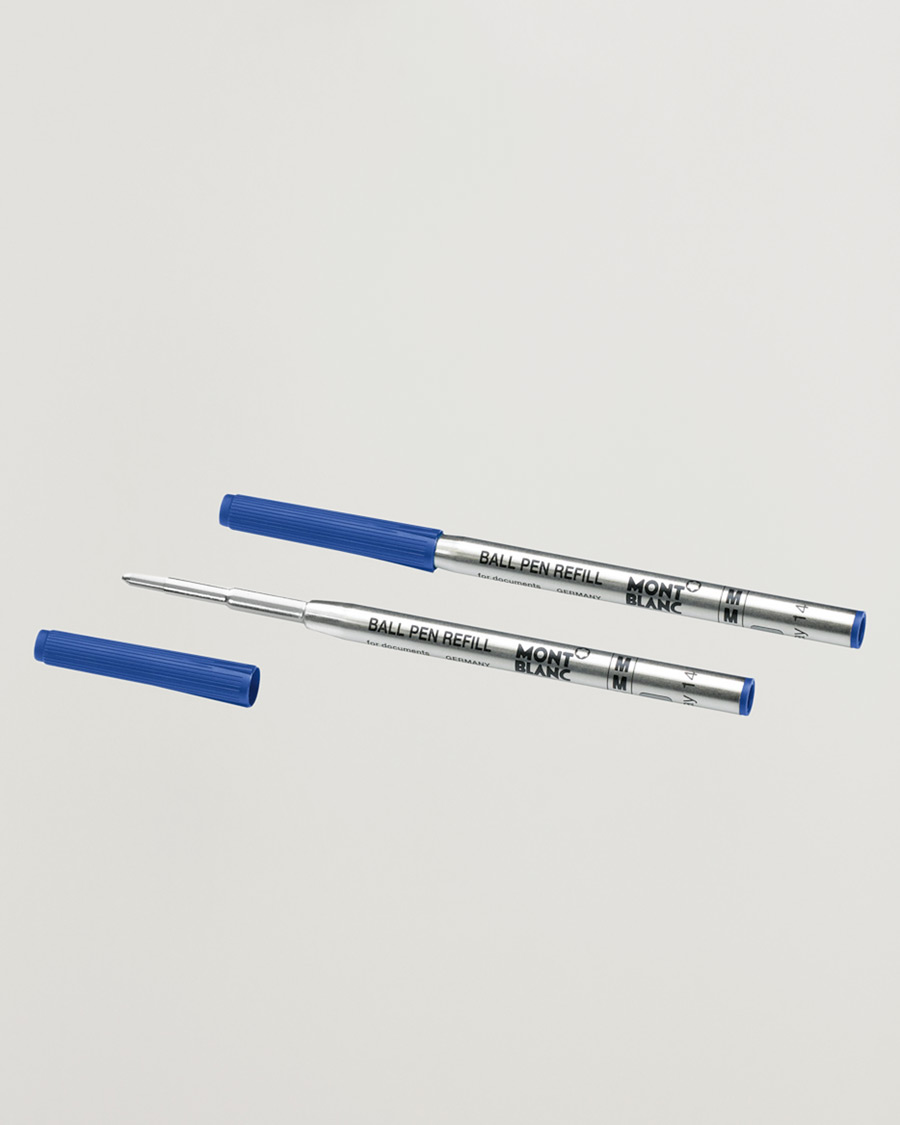 Homme |  | Montblanc | 2 Ballpoint Pen Refill Royal Blue