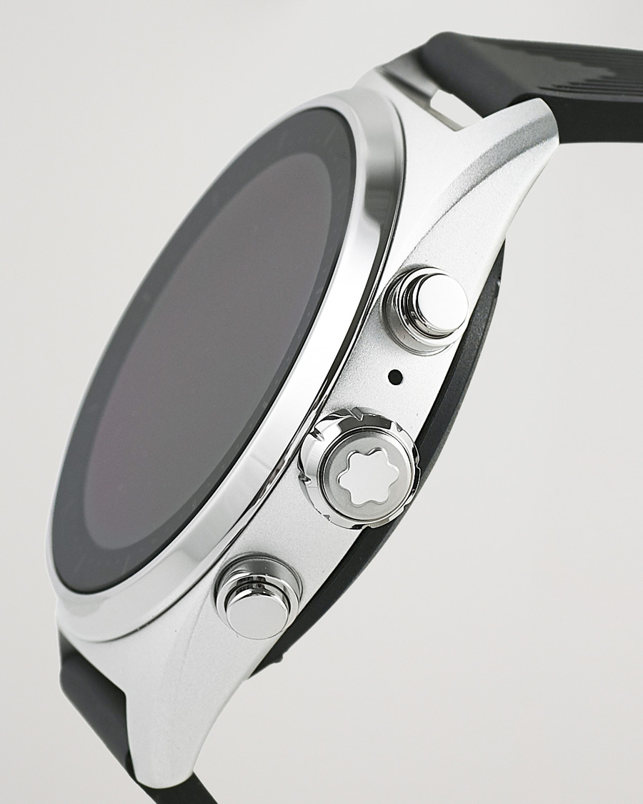 Men | Montblanc Summit Lite Smartwatch Grey/Black Rubber Strap | Montblanc | Summit Lite Smartwatch Grey/Black Rubber Strap