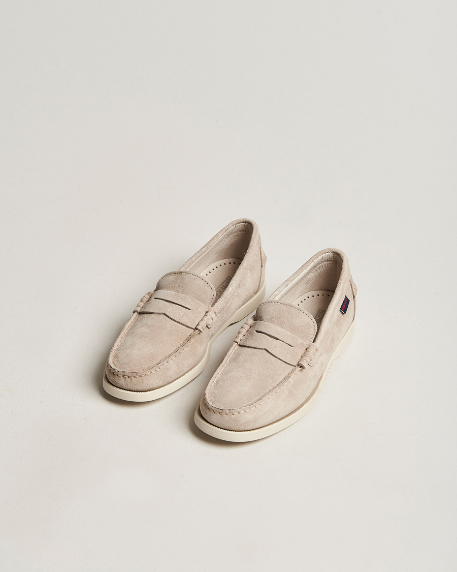 Men | Suede shoes | Sebago | Dan Suede Loafer Brown Taupe