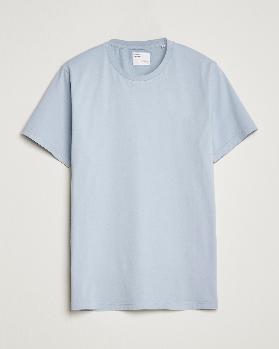 Men |  | Colorful Standard | Classic Organic T-Shirt Powder Blue
