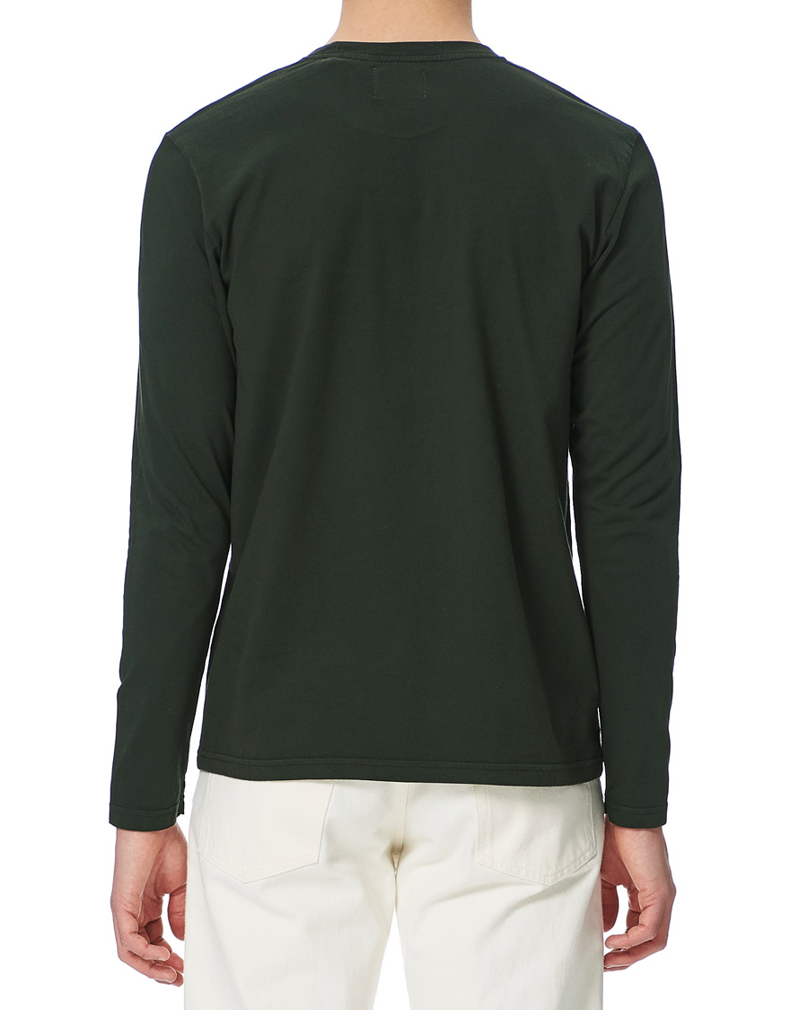 Men | T-Shirts | Colorful Standard | Classic Organic Long Sleeve T-shirt Hunter Green