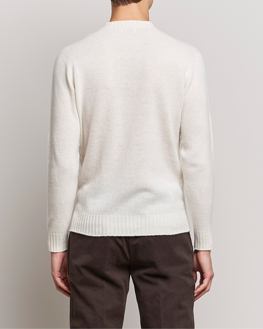 Men | Sweaters & Knitwear | Altea | Wool/Cashmere Crew Neck Sweater Latte
