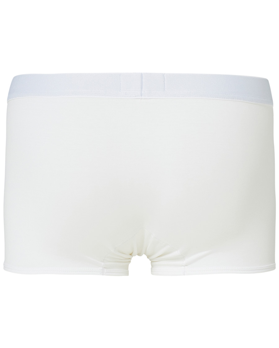 Men | Underwear & Socks | Zegna | Cotton Stretch Trunk Boxers White