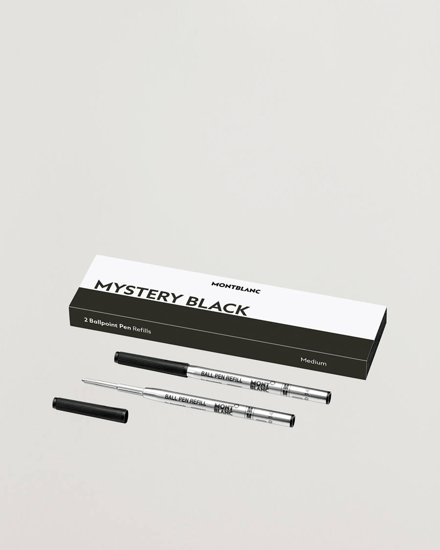 Men |  | Montblanc | 2 Ballpoint Pen Refills Mystery Black