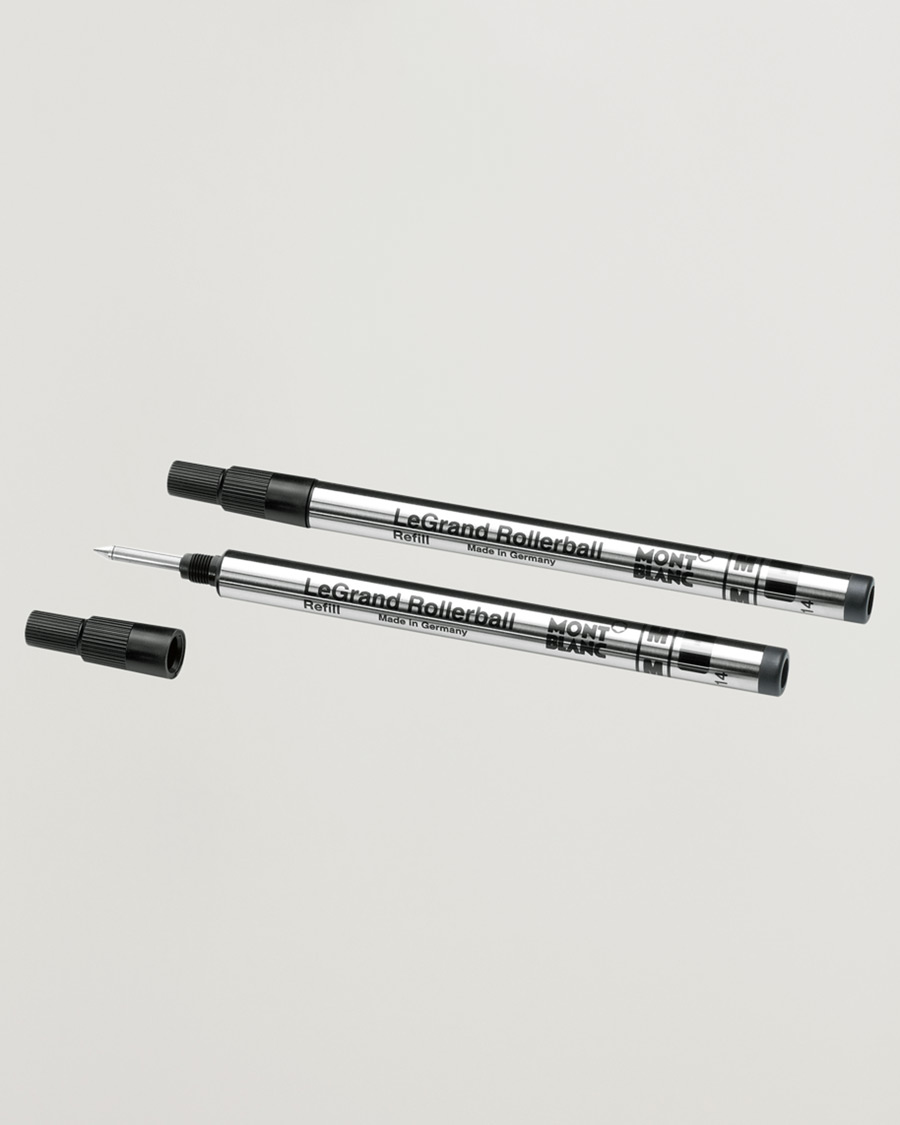 Men | Pens | Montblanc | 2 Rollerball LeGrand Pen Refills Mystery Black