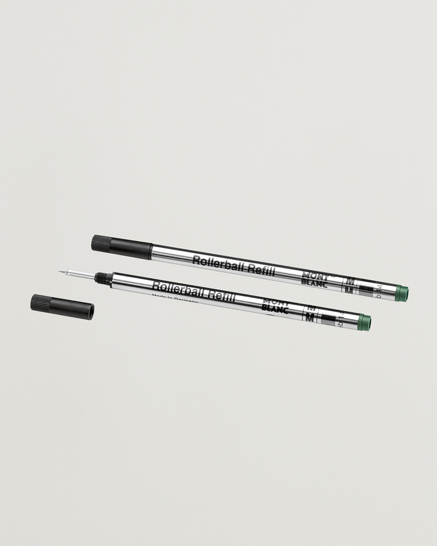 Men | Pens | Montblanc | 2 Rollerball Refills Irish Green