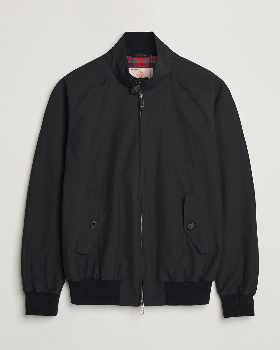 Men | Coats & Jackets | Baracuta | G9 Original Harrington Jacket Black