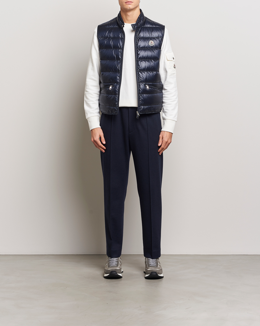 Men | Gilets | Moncler | Gui Vest Navy