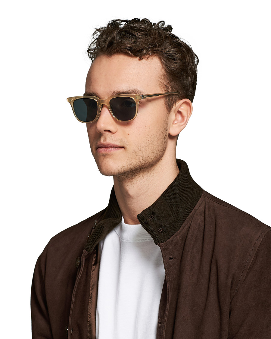 Eyevan 7285 Franz Sunglasses Beige at CareOfCarl.com