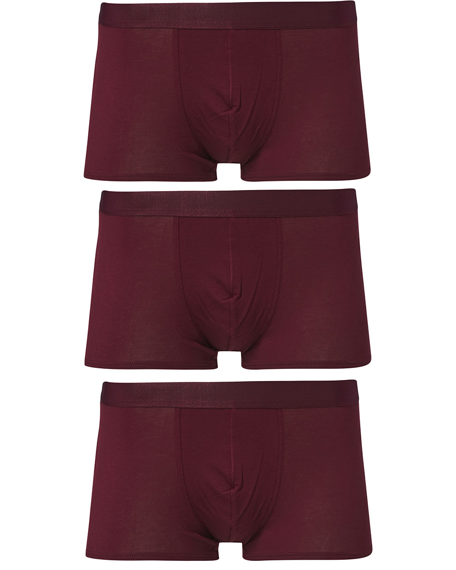 Men | Underwear & Socks | CDLP | 3-Pack Boxer Trunk Burgundy