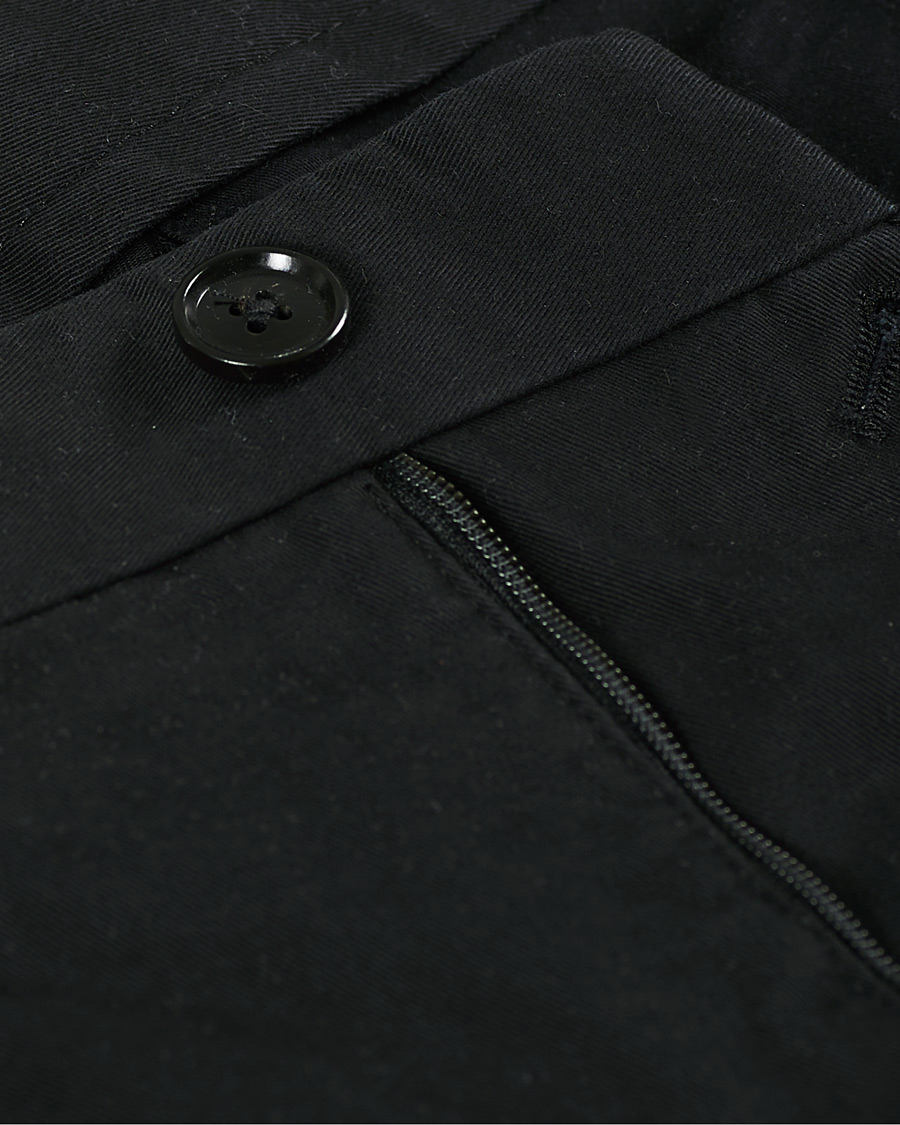 Men | Trousers | Filippa K | William Cotton Trousers Black