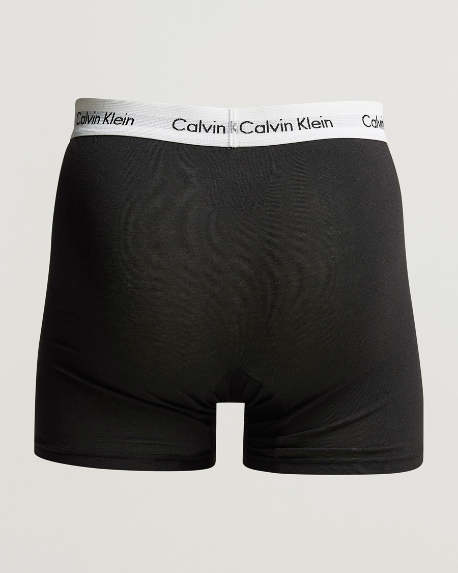 Men | Calvin Klein | Calvin Klein | Cotton Stretch 3-Pack Boxer Breif Black