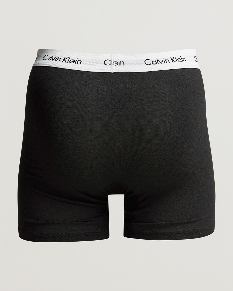 Men | Calvin Klein | Calvin Klein | Cotton Stretch 3-Pack Boxer Breif Black/Grey/White