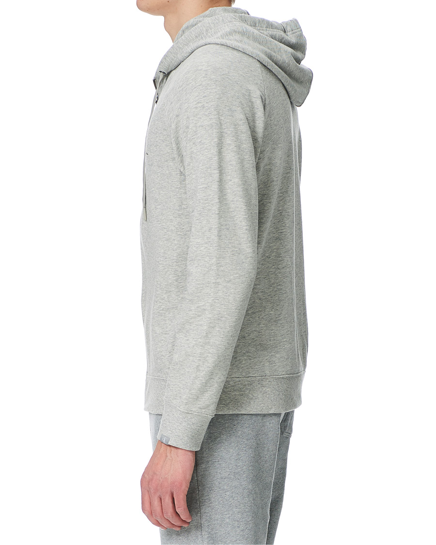 Men | Sweaters & Knitwear | Calvin Klein | CK One Lounge Full Zip Hoodie Grey Heather