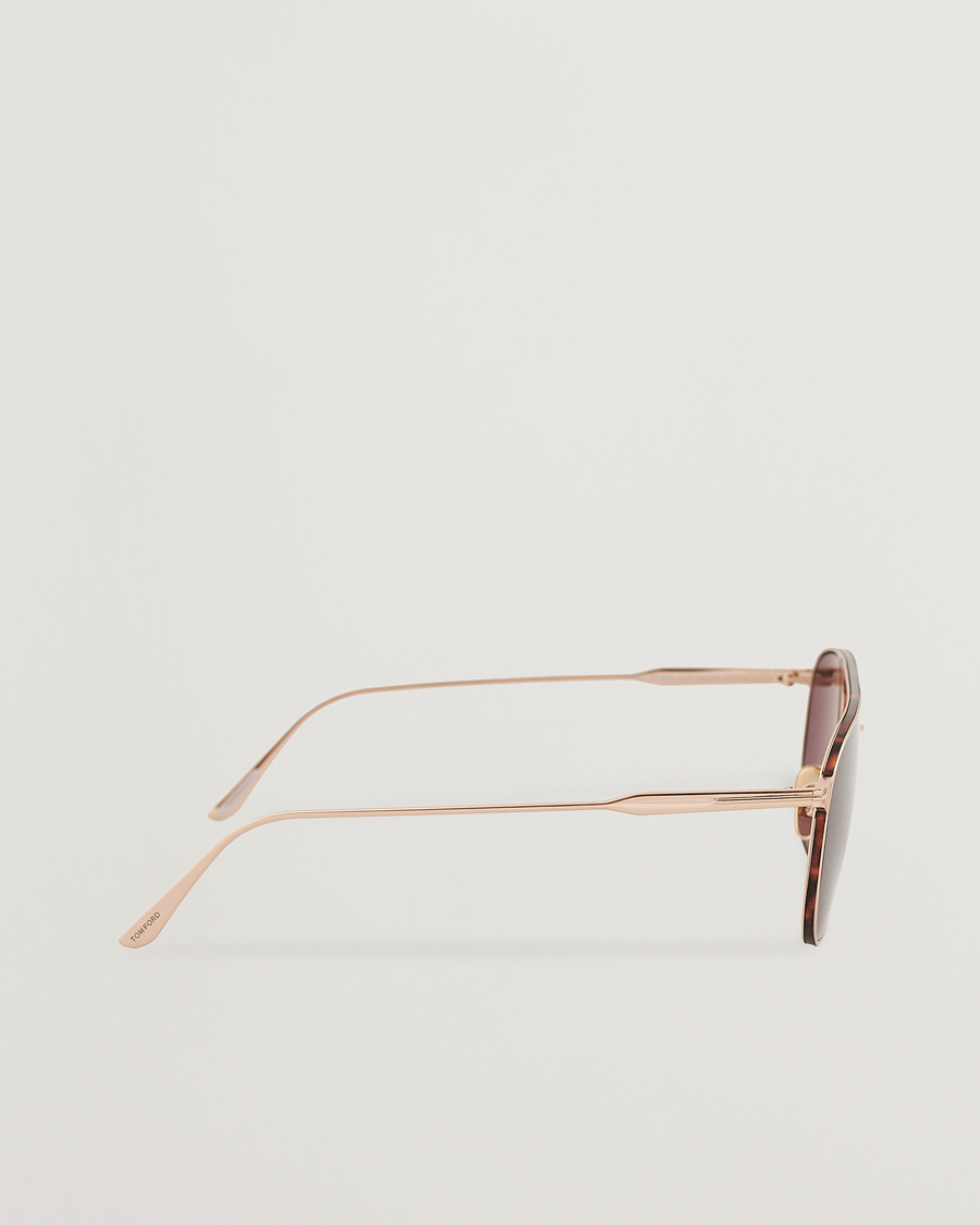 Men | Tom Ford Jake Sunglasses Shiny Rose Gold/Brown | Tom Ford | Jake Sunglasses Shiny Rose Gold/Brown