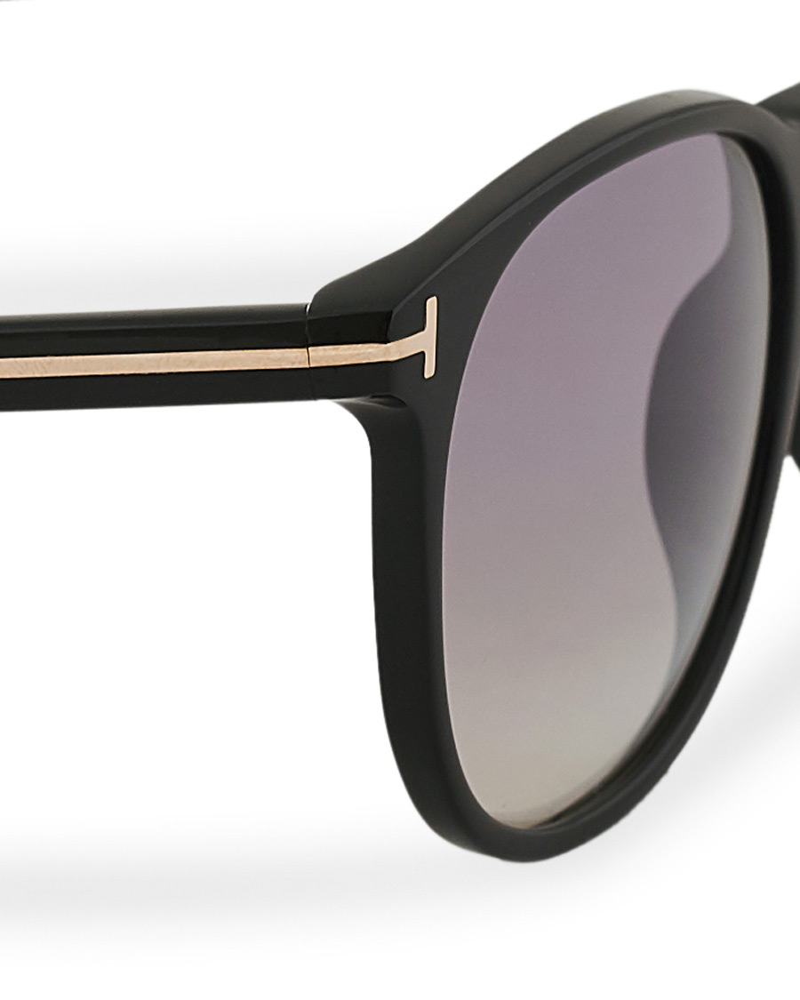 Men | Tom Ford Ansel Sunglasses Shiny Black/Smoke Mirror | Tom Ford | Ansel Sunglasses Shiny Black/Smoke Mirror
