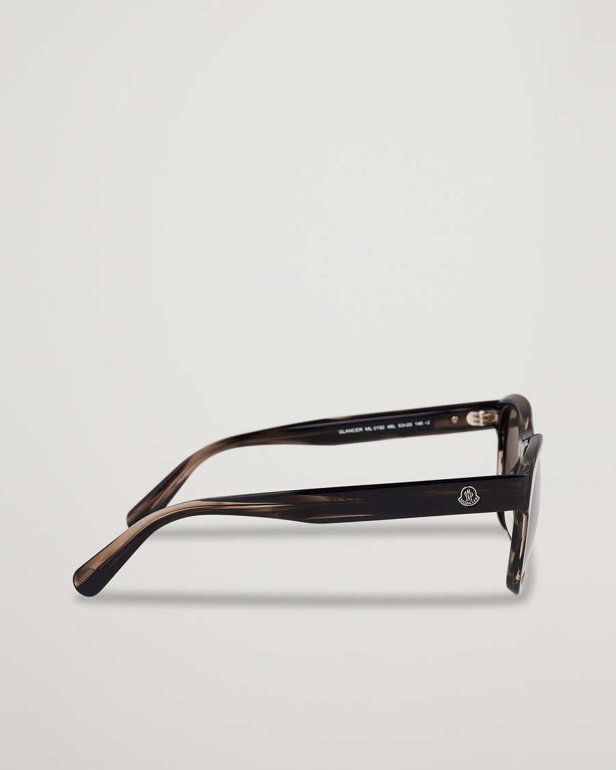 Men | Moncler Lunettes ML0192 Sunglasses Shiny Dark Brown/Roviex Mirror | Moncler Lunettes | ML0192 Sunglasses Shiny Dark Brown/Roviex Mirror