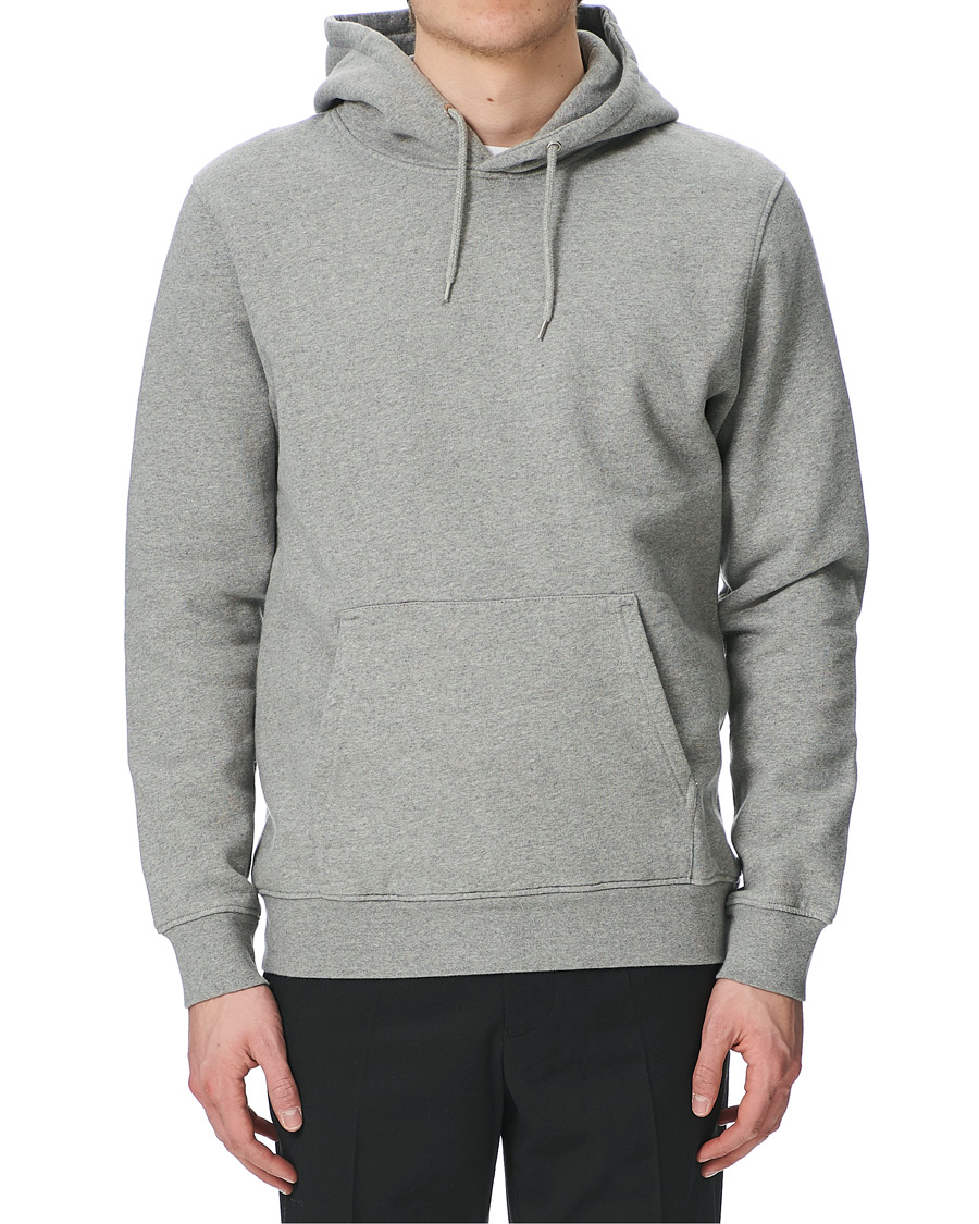 Men | Sweaters & Knitwear | Colorful Standard | Classic Organic Hood Heather Grey