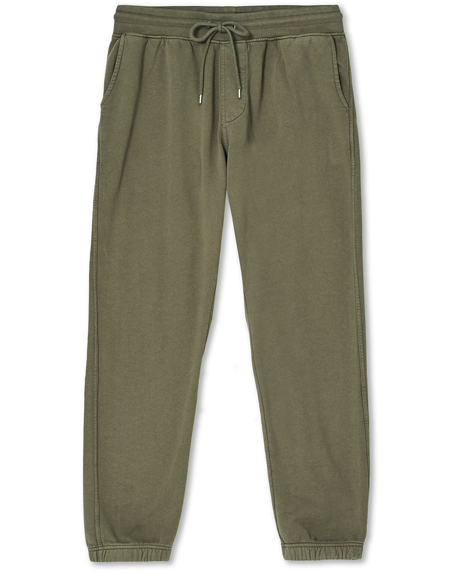 Men | Trousers | Colorful Standard | Classic Organic Sweatpants Dusty Olive