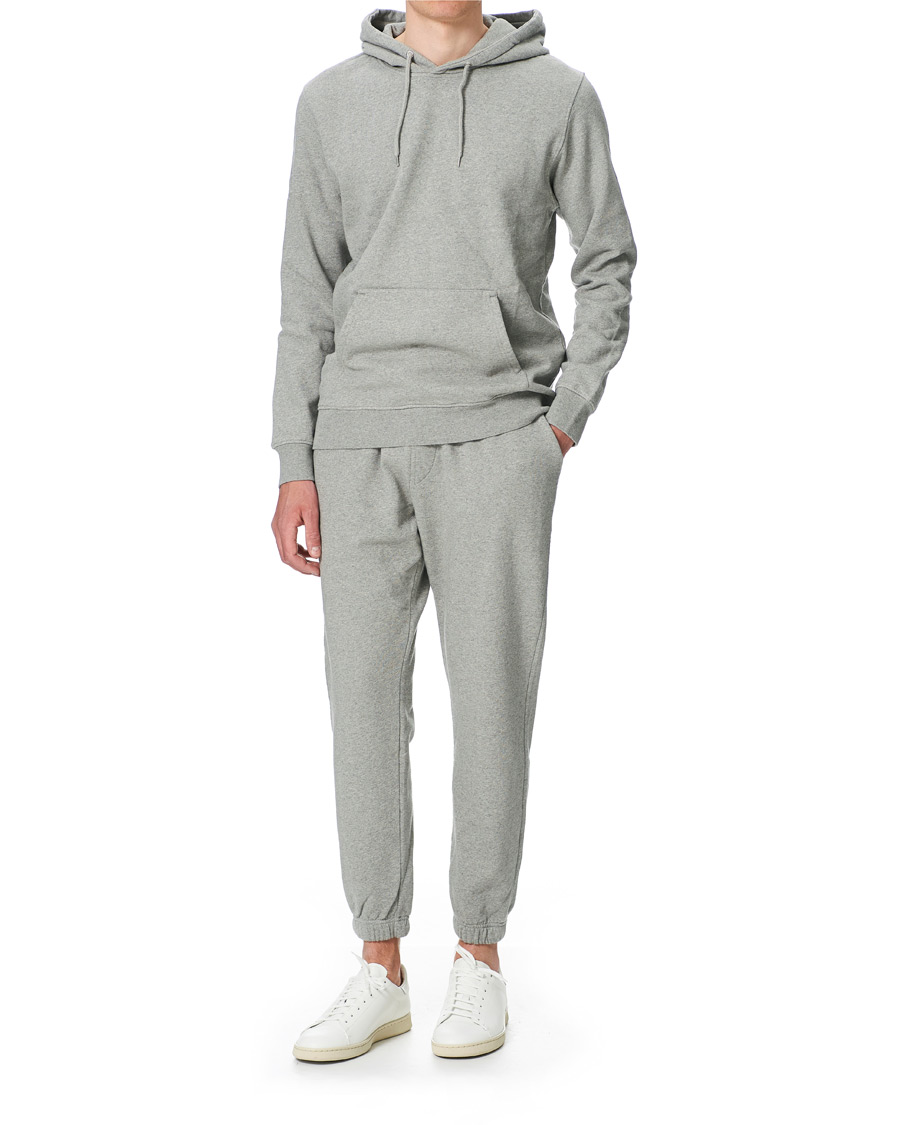 Men | Trousers | Colorful Standard | Classic Organic Sweatpants Heather Grey
