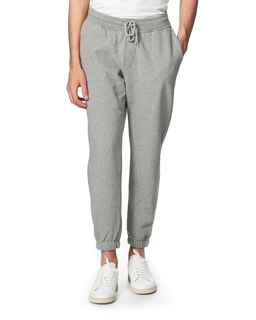 Men | Trousers | Colorful Standard | Classic Organic Sweatpants Heather Grey