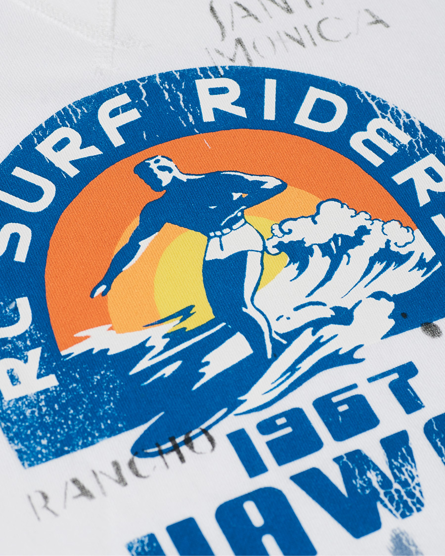 Men | Sweaters & Knitwear | Polo Ralph Lauren | Surf Riders Crew Neck Sweatshirt White