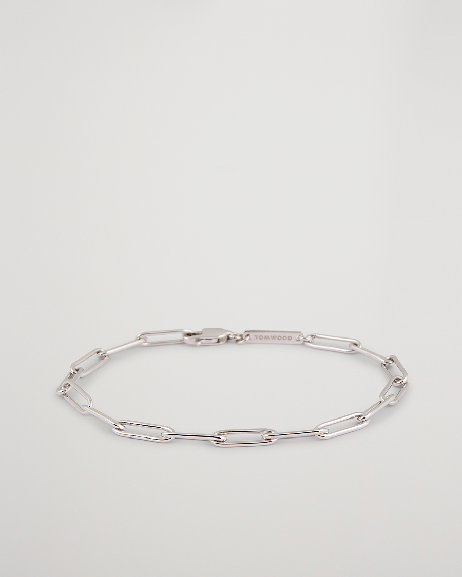 Men | Bracelets | Tom Wood | Box Bracelet Silver