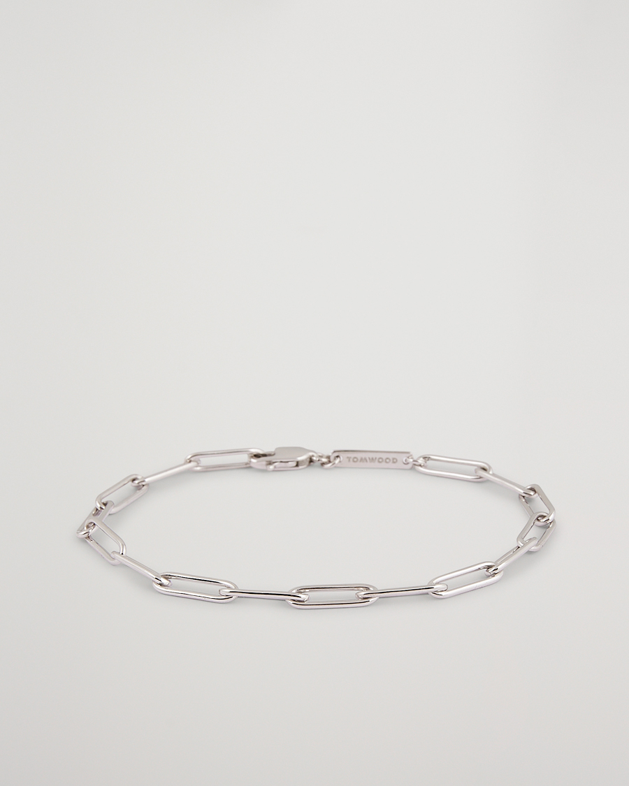 Men | Jewellery | Tom Wood | Box Bracelet Silver
