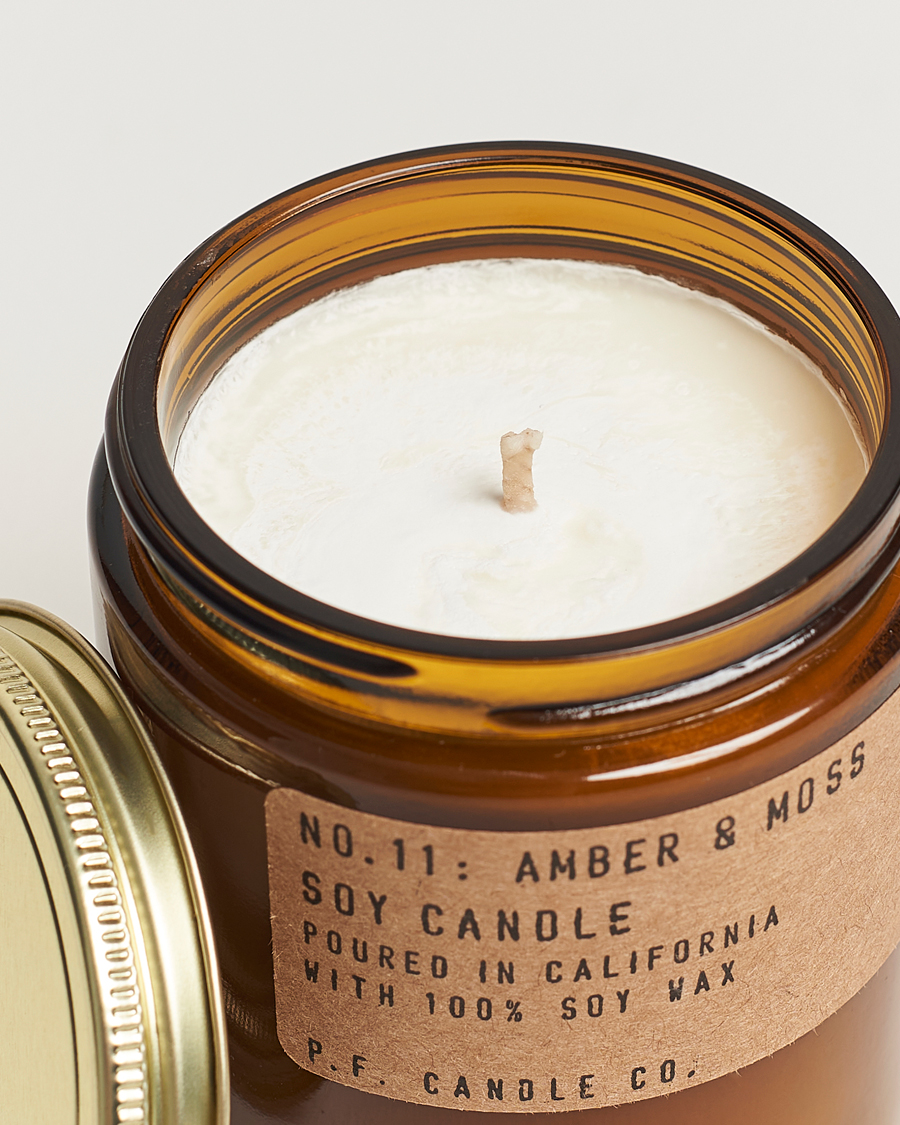 Men |  | P.F. Candle Co. | Soy Candle No. 11 Amber & Moss 204g