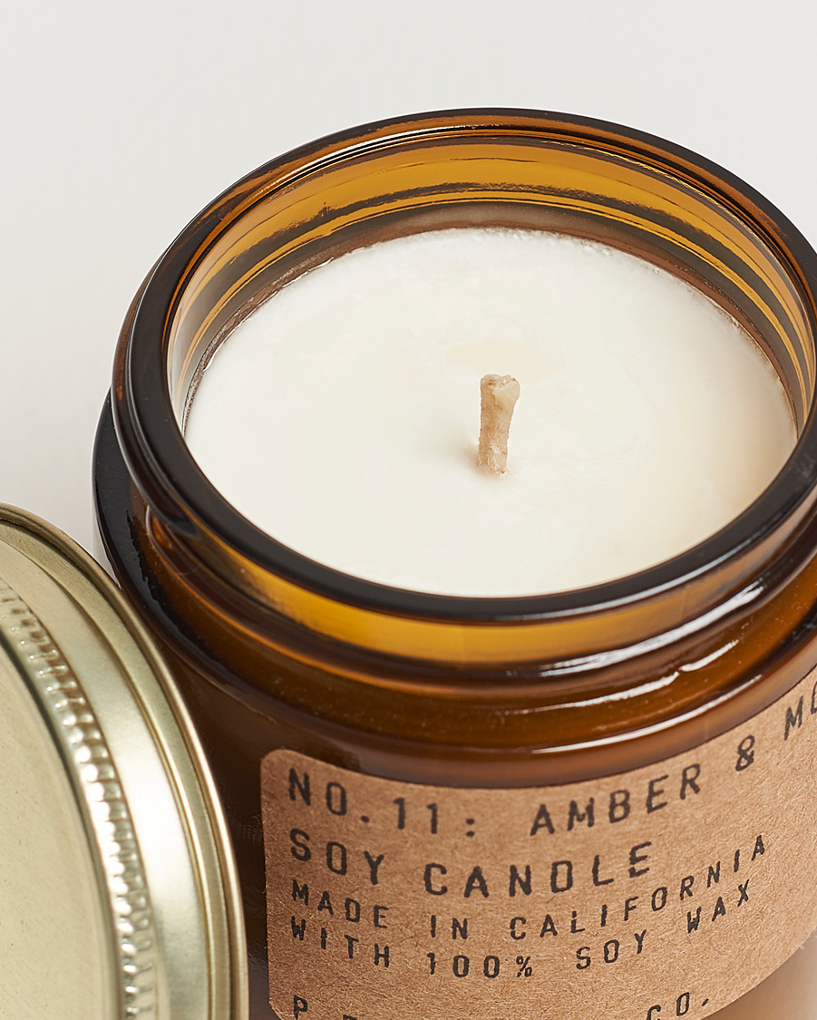 Men | Scented Candles | P.F. Candle Co. | Soy Candle No. 11 Amber & Moss 99g