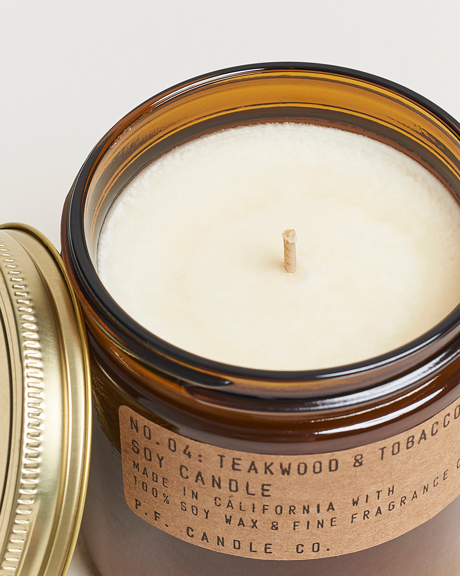 Men |  | P.F. Candle Co. | Soy Candle No. 4 Teakwood & Tobacco 354g