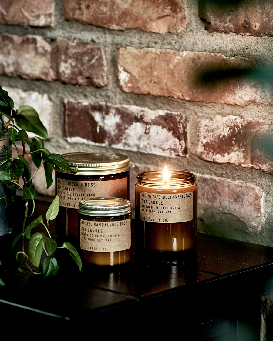 Men | Scented Candles | P.F. Candle Co. | Soy Candle No. 4 Teakwood & Tobacco 354g