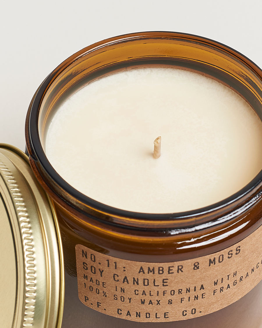 Men | Scented Candles | P.F. Candle Co. | Soy Candle No. 11 Amber & Moss 354g