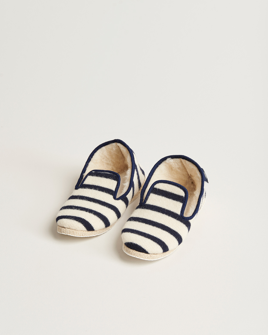 Men | Basics | Armor-lux | Maoutig Home Slippers Nature/Navy