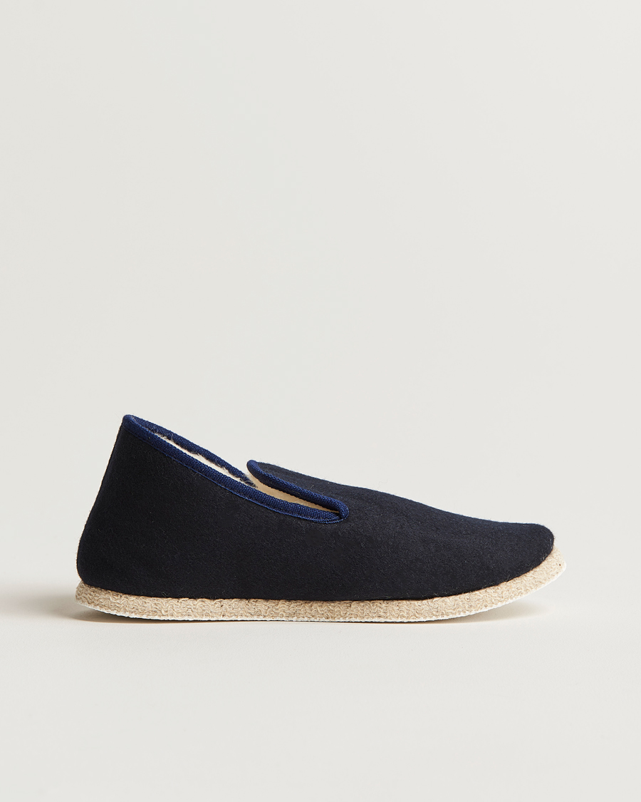 Men | Armor-lux Maoutig Home Slippers Navy | Armor-lux | Maoutig Home Slippers Navy