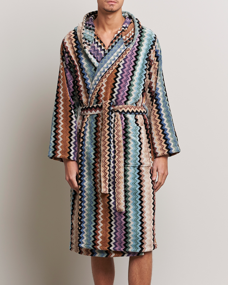 Men | Pyjamas & Robes | Missoni Home | Adam Bathrobe Multicolor