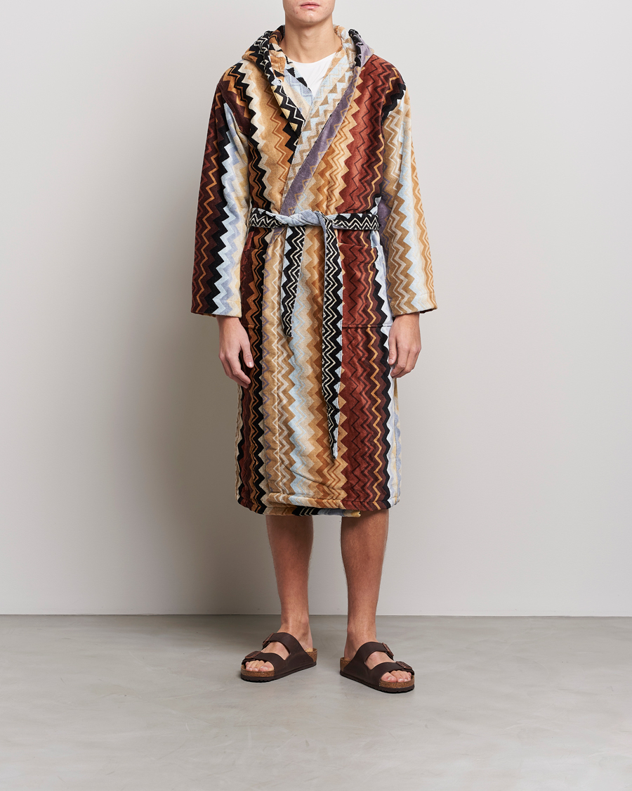 Men | Pyjamas & Robes | Missoni Home | Giacomo Bathrobe Multicolor