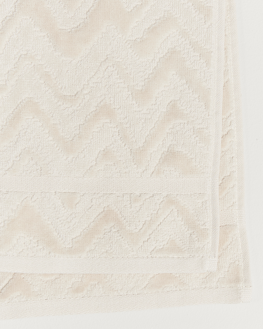 Men | Fabrics | Missoni Home | Rex Hand Towel 40x70cm Cream