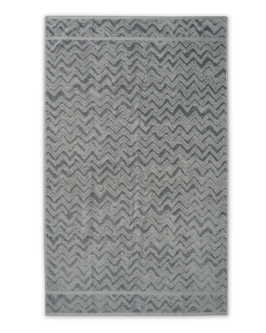 Men | Towels | Missoni Home | Rex Bath Towel 70x115cm Grey