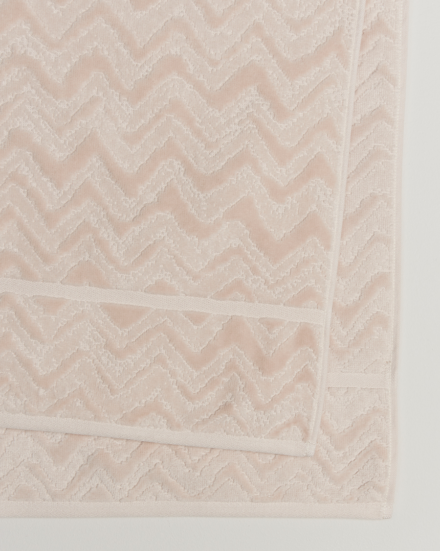 Men | Missoni Home Rex Bath Sheet 100x150cm Cream | Missoni Home | Rex Bath Sheet 100x150cm Cream