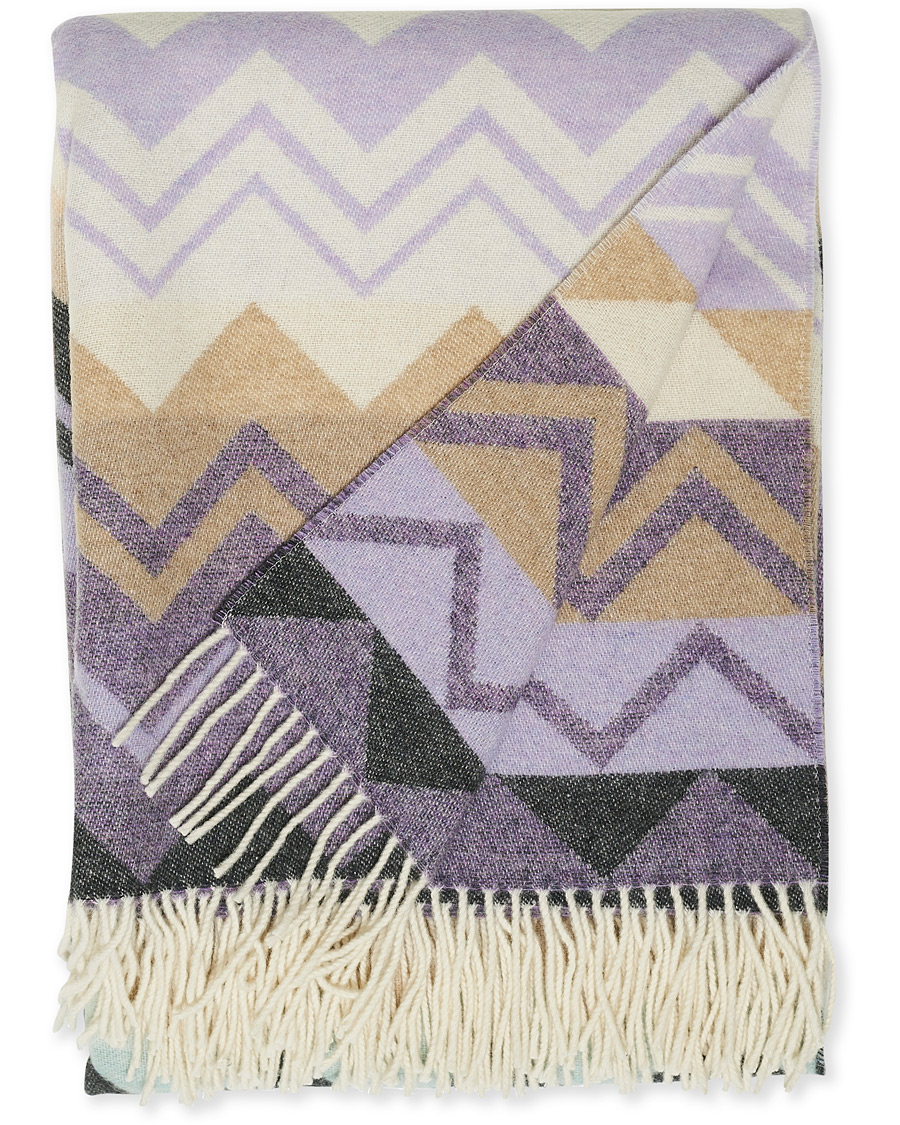Men | Missoni Home Yvo Zig Zag Wool Throw Multicolor | Missoni Home | Yvo Zig Zag Wool Throw Multicolor