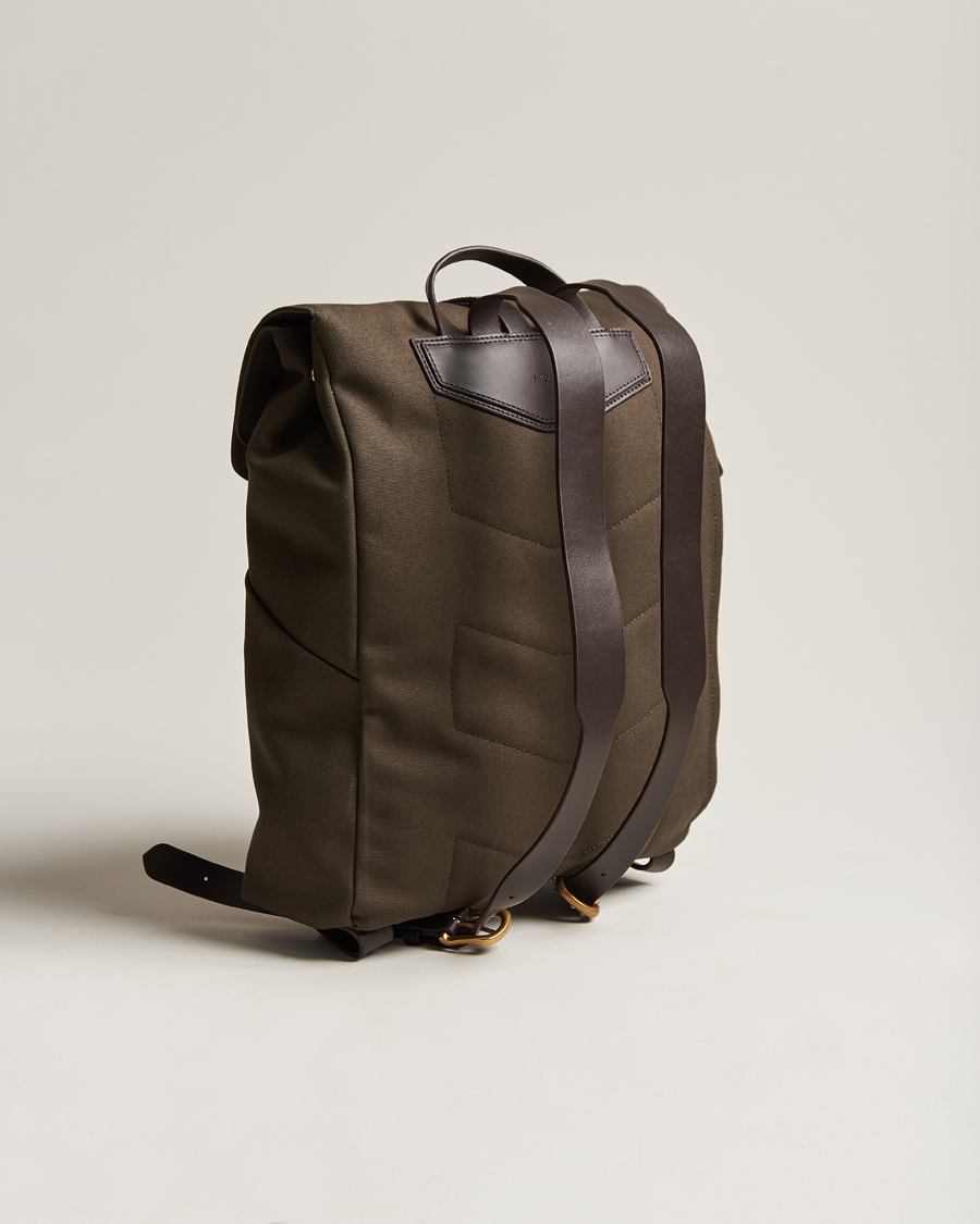 Men | Bags | Mismo | M/S Rucksack Army/Dark Brown