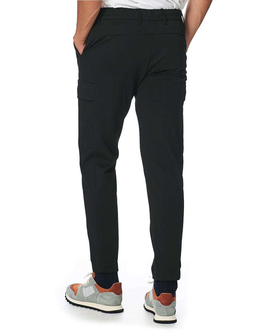 Men | Trousers | Calvin Klein | Comfort Knit Cargo Pants Black