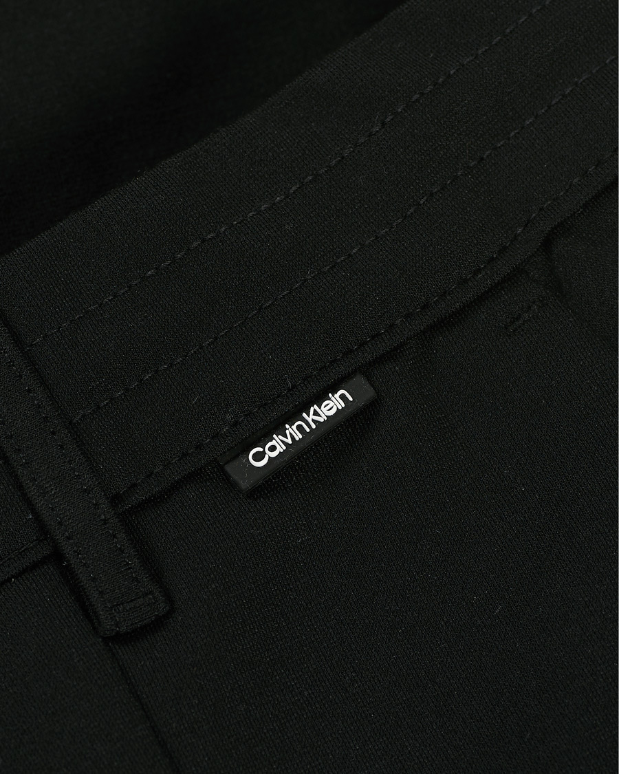 Men | Trousers | Calvin Klein | Comfort Knit Cargo Pants Black