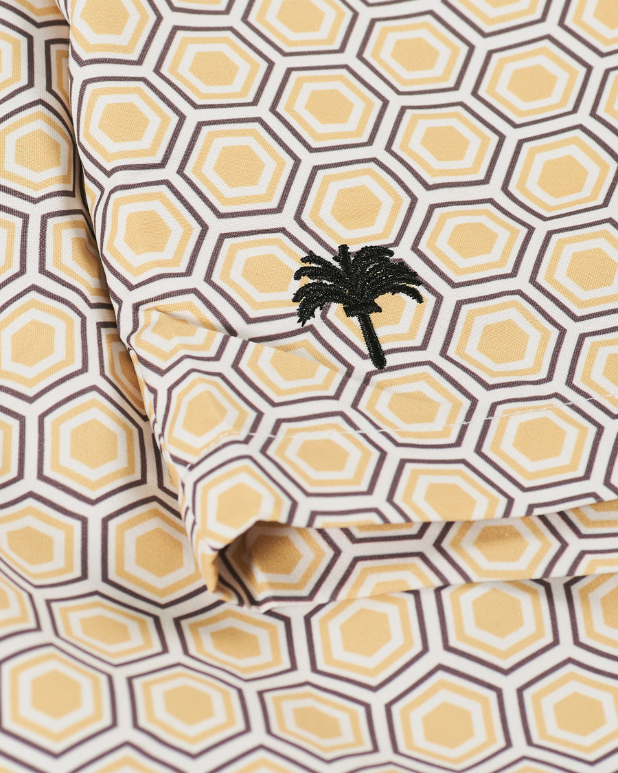 Men | Swimwear | OAS | Printed Swim Shorts Geometric