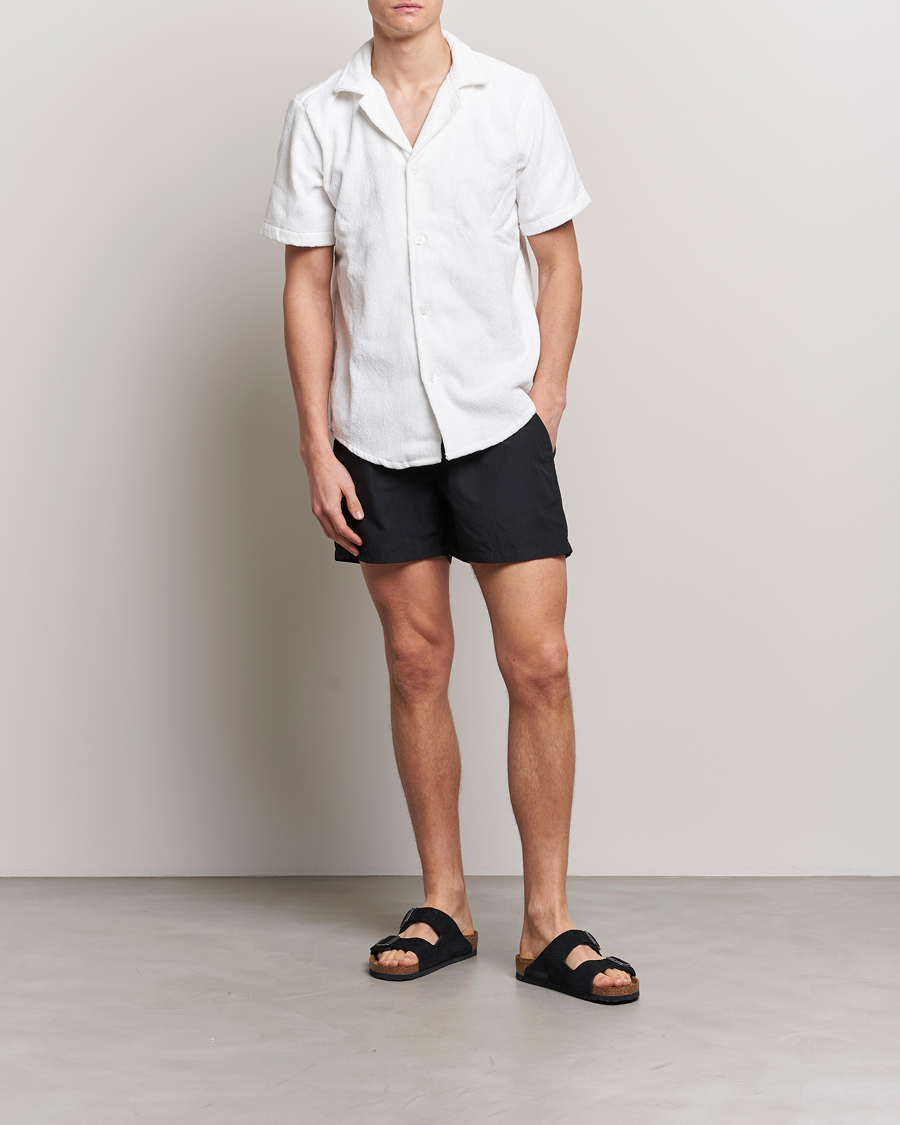 Men | Swimwear | OAS | Plain Swimshorts Black